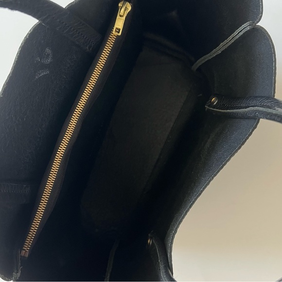 AMPERSAND AS APOSTROPHE black Leather Handle Bag - Picture 6 of 6